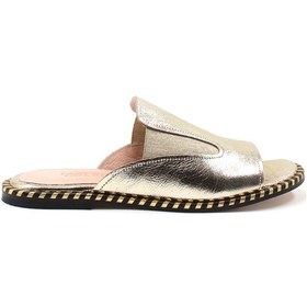 Resim Hakiki Deri Kadın Düz Terlik 888za246 001 