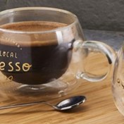 Resim Perotti Çift Camlı Espresso Fincanı - 160 ml 