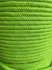 Resim Renkli Iskota Halat 10Mm 50 Metre Neon Yeşil 