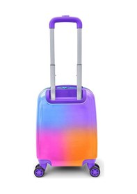 Resim Coral High Mor Turuncu Pembe Ren Geçişli Mini Kabin Boy Çocuk Ve Yetişkin Valizi - 16791 Çok Renkli 