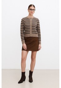 Resim Fashion Friends Bayan Hırka 25k0288k1 Bej Bej 