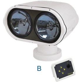 Resim Matromarine Projektör Çiftli 24V 2X55W 9Amp Kumandalı 