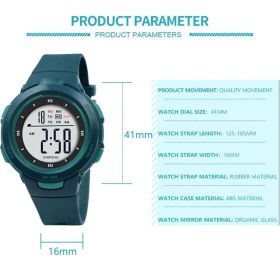 Resim Spectrum Premium Silikon Kordon Su Geçirmez Çocuk Dijital Kol Saati 