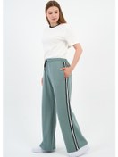 Resim Alexandergardı Şerit Detaylı Cepli Palazzo Eşofman Altı B24-0024101 MİNT 