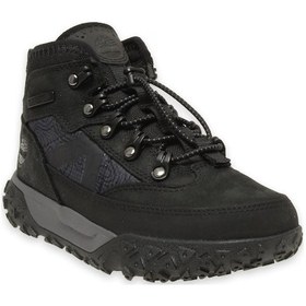 Resim Timberland Tb1a649c Greenstride Motion 6 Mid Bungee Waterproof Siyah Çocuk Ayakkabı Siyah 