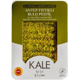 Resim KALE Glutensiz & Rafine Şeker İlavesiz Antep Fıstıklı Rulo Pestil 230g 
