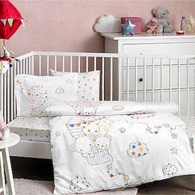 Resim Taç Bebek Baloon Nevresim Takımı 