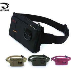 Resim JBYDLIFE 1 Adet Dış Mekan İnce Uyumlu Yürüyüş Seyahat Bel Çantası 