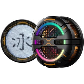 Resim K15 Magsafe Destekli Güçlü Telefon Soğutucu Radyatör Kablolu Rgb 