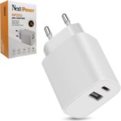 Resim Next Nextpower Şarj Aleti Başlık Hızlı Usb 3a Type-c 20w Np-20 