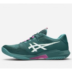 Resim Asics Solution Speed Ff 4 Erkek Yeşil Tenis Ayakkabısı 1041A532-300 