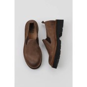 Resim Bueno Shoes Kahverengi Nubuk Kadın Loafer 01WV9903 