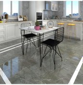 Resim Knsz masa sandalye takımı hem75mazlum byzsyh 070*070 2 sandalye s 