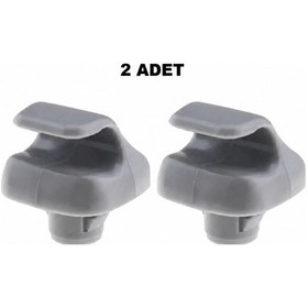 Resim Honda Civic Vtec Fd6 Fb7 Crv Jazz City Uyumlu Güneşlik Ayağı Güneşlik Klips Tırnağı Gri - 2 Adet 