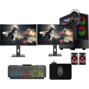 Resim Avantron GMX7300 I5 6500 16GB Ddr4 256GB M2 Nvme 4gb GTX1050TI (Dual 27") Oyun Bilgisayarı 