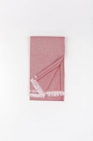 Resim Kırmızı Pamuk Peştemal 