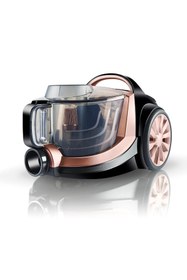 Resim Arnica Siklon Teknolojili Rose Özel Filtreli Toz Torbasız Elektrikli Süpürge - Turbo Başlıklı Güçlü Emiş 