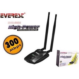 Resim Everest Ewn-689n 300 Mbps Wıreless Usb Çift Anten 