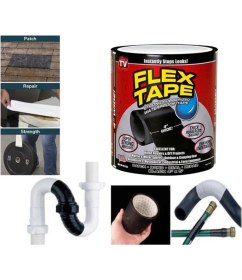 Resim Edessa Flex Tape Bant Su Geçirmez Yapışkan Bant Conta Yama Kamp Çadırı Tamir Onarım Bandı 