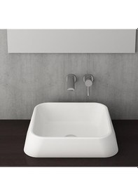 Resim Bocchi Firenze Çanak Lavabo Parlak Beyaz 1005-001-0125 