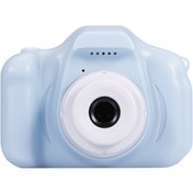 Resim Youtek Çocuklar İçin Renkli Ekranlı Mini Dijital Fotoğraf Makinesi, 1080p Video Kayıt, Mavi Hafıza Kartı Dahil Değil 