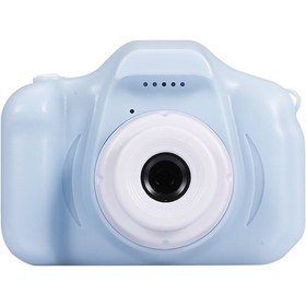 Resim Youtek Çocuklar İçin Renkli Ekranlı Mini Dijital Fotoğraf Makinesi, 1080p Video Kayıt, Mavi Hafıza Kartı Dahil Değil 