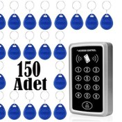 Resim Rfıd Şifreli Kapı Kilidi - Kartlı Geçiş Kontrol Sistemi-150 Anaht 