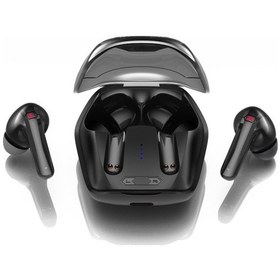 Resim Lecoo C4 True Wireless Bt Kulaklık Yarı Kulak İçi Spor Oyun Kulaklıkları Hifi Ses Kalitesi Rahat Giyilebilir Düşük Gecikme Siyah 