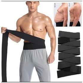 Resim Sauna Suit 4 M / 5 M Sarma Bel Korsesi Bele Dolamalı Kum Saati 