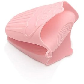 Resim Alçakakan %100 Silikon Fırın Eldiveni Yanmaz - Yapışmaz - Isı Geçirmez 