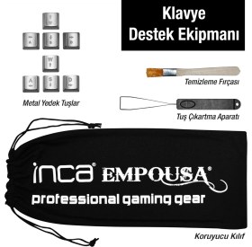 Resim Inca IKG-441 EMPOUSA MEKANİK GAMING KLAVYE 
