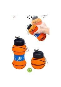 Resim Silikon Açılır Kapanır Pipetli Suluk Ve Matara Çocuk Yetişkin Sporcu Matarası 550 Ml Renkli 