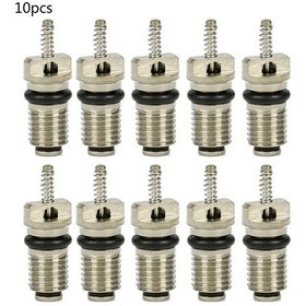 Resim Siyah-10 Adet Araba Ac R134a Vana Çekirdek Otomotiv Klima Çekirdekleri İğneler Tamir Kiti İğneler Çeşitleri 134a Refrig 