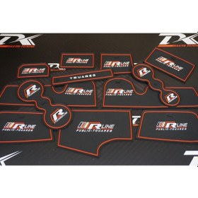 Resim Volkswagen Vw Touareg R Line 2019 Model Araç Içi Kaymaz Ped Kapla 