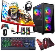 Resim Turbox Tx5140 Intel Core i5 8400 23.6" 16 GB RAM 512 GB SSD 4 GB GT740 GDDR5 Curved FreeDOS Masaüstü Oyun Bilgisayarı 