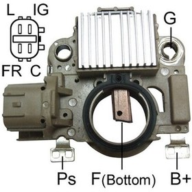 Resim 12V KÖMÜRLÜ KONJEKTÖR (4 FİŞ SOKETLİ ) (C-IG-FR-L) HONDA CIVIC/CR 