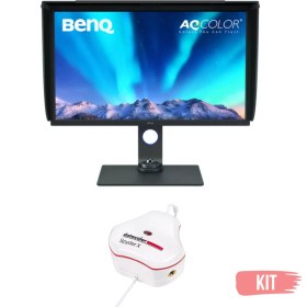 Resim BenQ SW271C 27 inch 4K Fotoğraf ve Video Düzenleme Monitörü + Spyder X Pro 