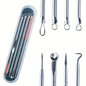 Resim 4 adet/takım Siyah Nokta Temizleyici Aracı Seti, Paslanmaz Çelik Siyah Nokta Temizleyici Aracı, Yüz Temizleme Aracı, Cilt Bakımı Aracı, Cilt Temizleme Aracı, Tüm Cilt Tipleri İçin Uygun, Kadınlar İçin Hediye, Anneler Günü Hediyesi, Doğum Günü Hediyesi, Sevgililer Günü Hediyesi 
