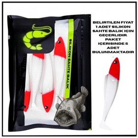 Resim Uyguna-yakala 4,5g 85mm -alev-silikon Sahte Balık - 1033-22 