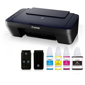 Resim Canon E414 Yazıcı ve Tıpalı Kartuş Sistemi Fotoğraf Kağıdı Hediyeli 