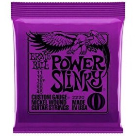 Resim Ernie Ball P02220 Elektro Gitar Teli Power Slinky 011 Set 