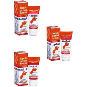 Resim Lapitak Topuk Çatlak Kremi 3 x 60 ML 
