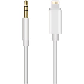 Resim Tootech Lightning Aux 3.5mm 1m Jack Dönüştürücü Aparat Iphone 7 8 X 11 12 13 Uyumlu Ses Otg Kablo 