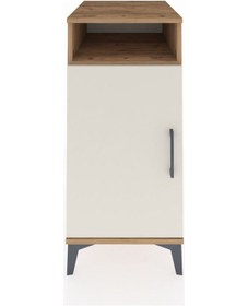 Resim Kronos Komodin 3 Raflı Tek Kapaklı 44x59x96 Çam-aytaşı Atlas Çam 