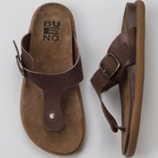 Resim Bueno Shoes Taba Nubuk Erkek Parmak Arası Terlik 01mu4733 
