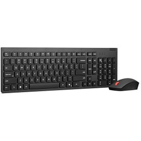 Resim Lenovo 4X31R64489 Essential Gen2 Türkçe Q AI Kablosuz Klavye Mouse Set 