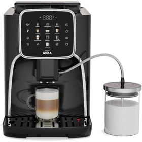 Resim Arzum OK0028-05 Okka Espresso Pro M Tam Otomatik Espresso Makinesi-Krom 