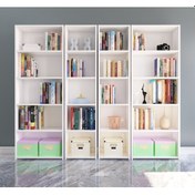Resim Nurmobilya Nur Mobilya 4'Lü Kitaplık Arkalıklı Model 