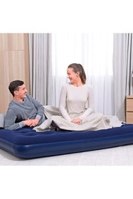 Resim Protonust Şişme Yatak Araba Ve Kamp Yatağı Çanta Pompa Tamir Kiti Ve Yastıklı Yatak Seti 