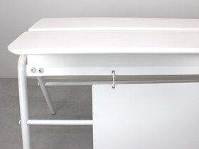 Resim Tabelalı Bank - Beyaz / Baskısız 